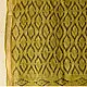 shop Block Printed Soft Kota Doria Cotton Dupatta - Yellow