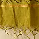 shop Block Printed Soft Kota Doria Cotton Dupatta - Yellow