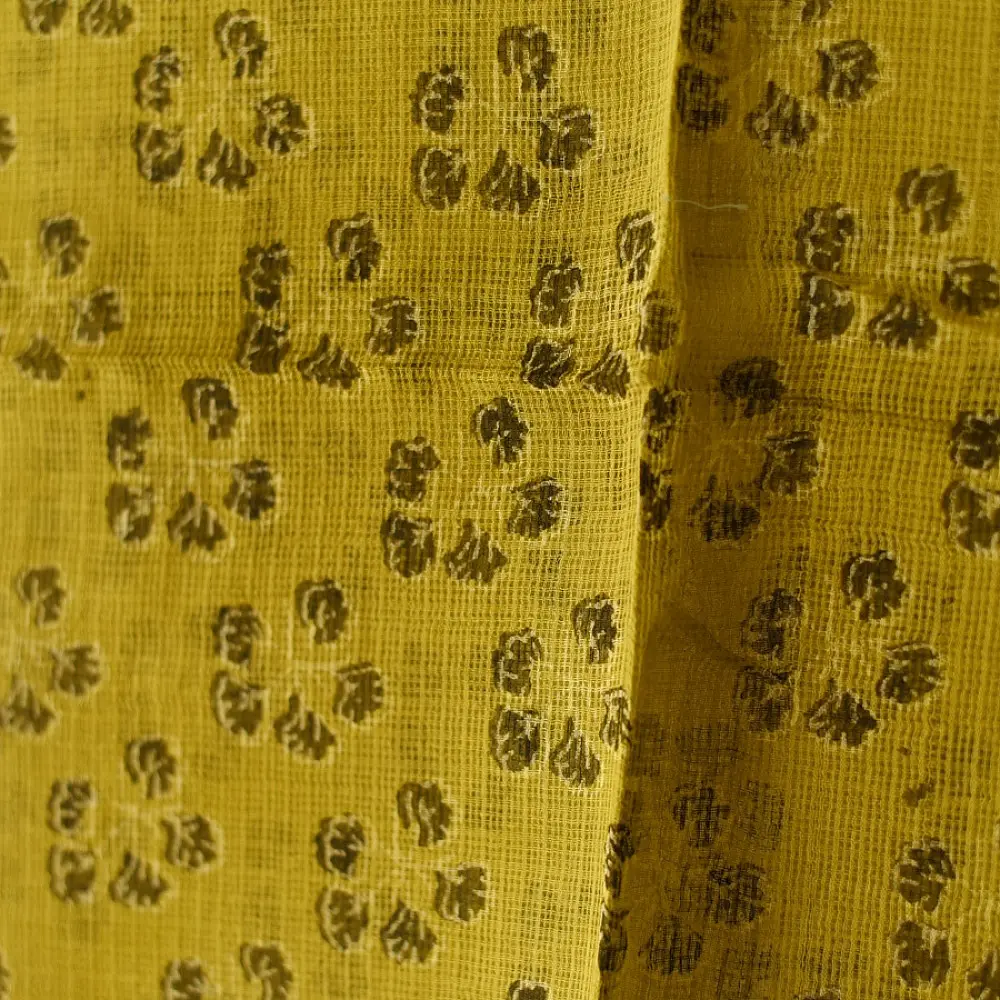 shop Block Printed Soft Kota Doria Cotton Dupatta 