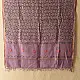 shop Block Printed - Kota Doria Purple Dupatta 