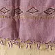 shop Block Printed - Kota Doria Purple Dupatta 