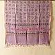 shop Block Printed - Handwoven Kota Doria Cotton Dupatta - Purple & Blue