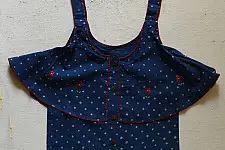 Little Karigari | Pure Cotton Embroidered - Top & Shorts Set For Girls