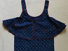 Little Karigari | Pure Cotton Embroidered - Top & Shorts Set For Girls