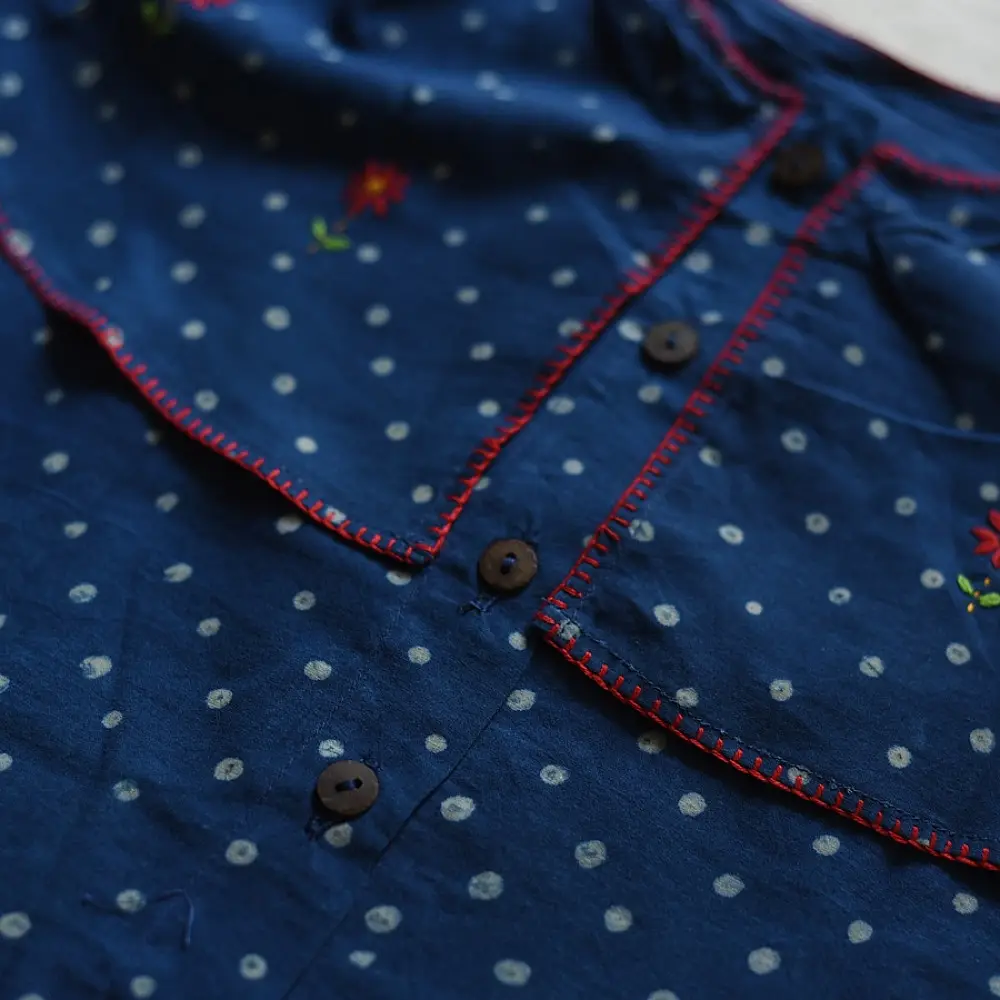 shop Pure Cotton Embroidered - Top & Shorts Set For Girls