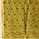 shop Block Printed Kota Doria Cotton Mustard Yellow Dupatta