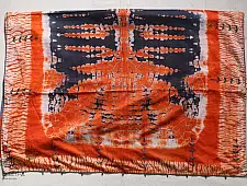 नखराली | Nakharali ✼ Embroidered Cotton Shibori Saree | 1