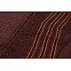 shop Block Printed Kota Cotton Embroidered Saree - Brown