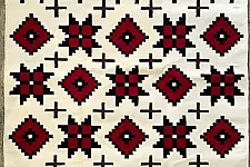 Dhurrie Ya Dil . दरी-या दिल | Madras Handwoven Cotton Punja Dhurrie ( Size Options Available )