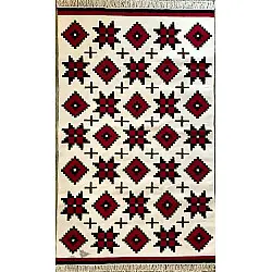 Dhurrie Ya Dil . दरी-या दिल | Madras Handwoven Cotton Punja Dhurrie ( Size Options Available )