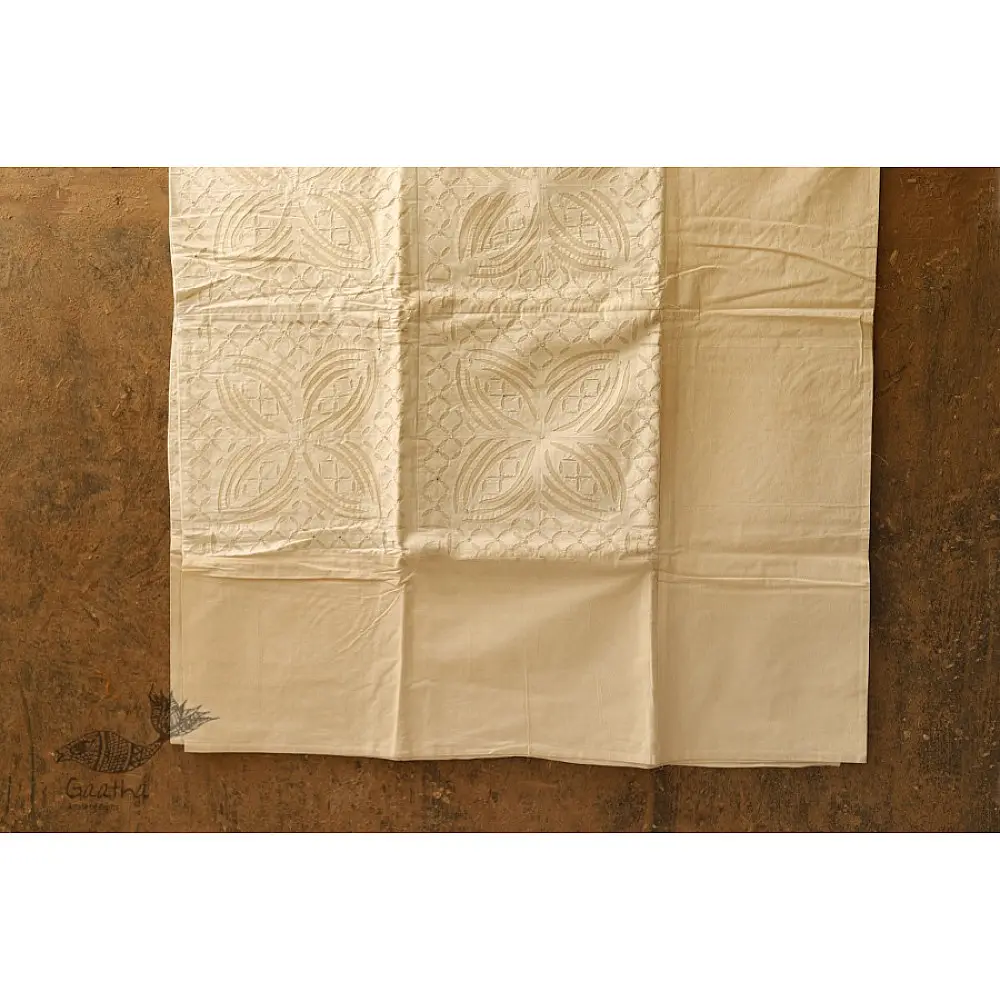 Applique double Bed Sheet 3 ( 90 X 108 inch)