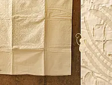 Applique double Bed Sheet 3 ( 90 X 108 inch)