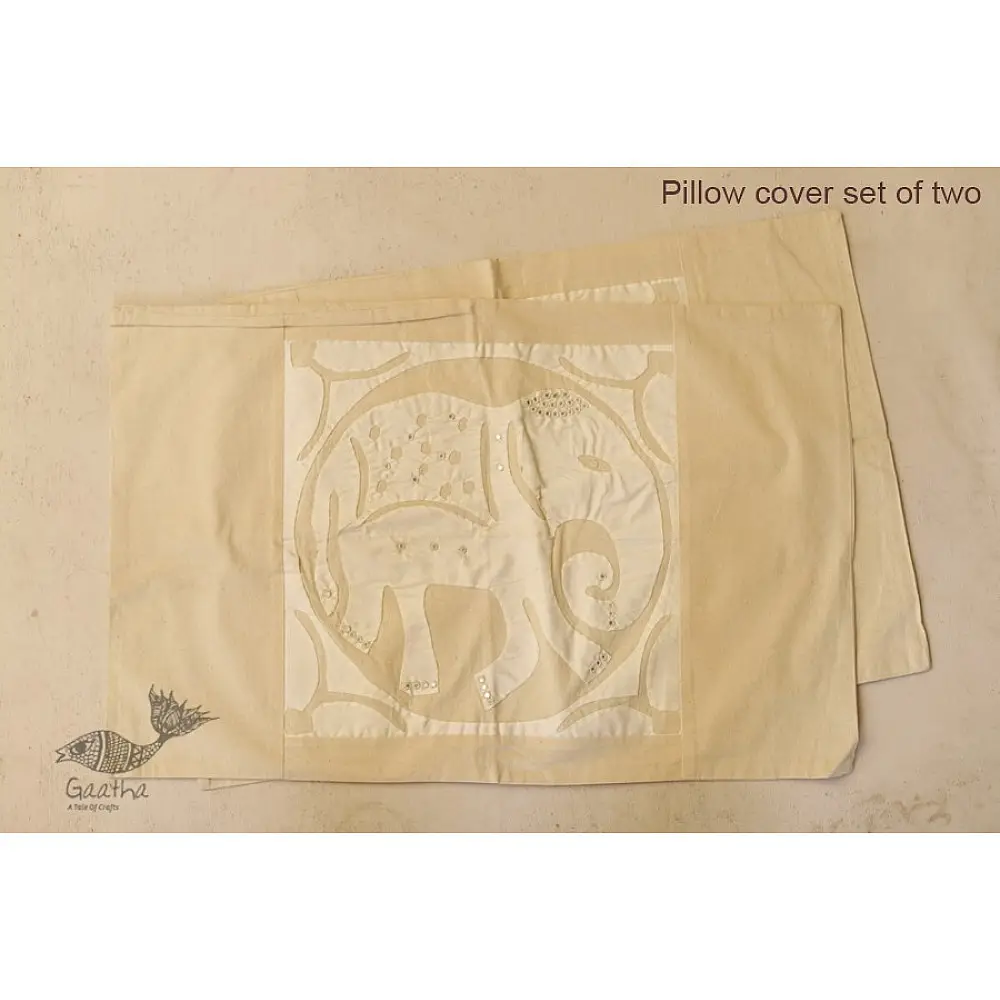 Applique double Bed Sheet 8 ( 90 X 108 inch)