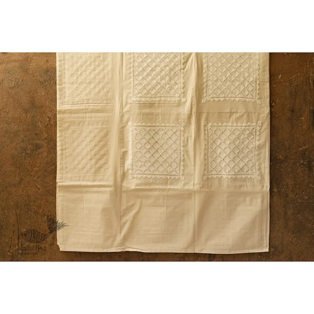 Applique double Bed Sheet ~ 11 ( 90 X 108 inch)