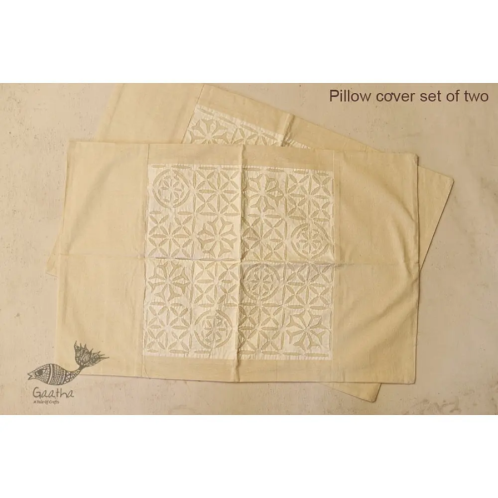 Applique Double Bed Sheet 4 ( 90 X 108 inch)