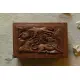 buy Lion Wood Carving ~ Walnut Wood Box