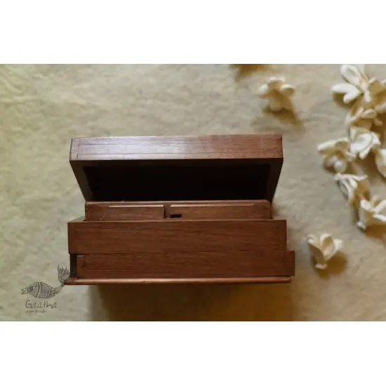 buy Lion Wood Carving ~ Walnut Wood Box