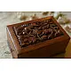 shop Tiger Wood Carving ~ Walnut Wood Box