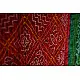 shop Gajji Silk - Traditional Bandhani Dupatta in Red & Green Color