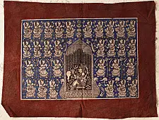 Mata ni Pachedi Painting - Goddess Durga