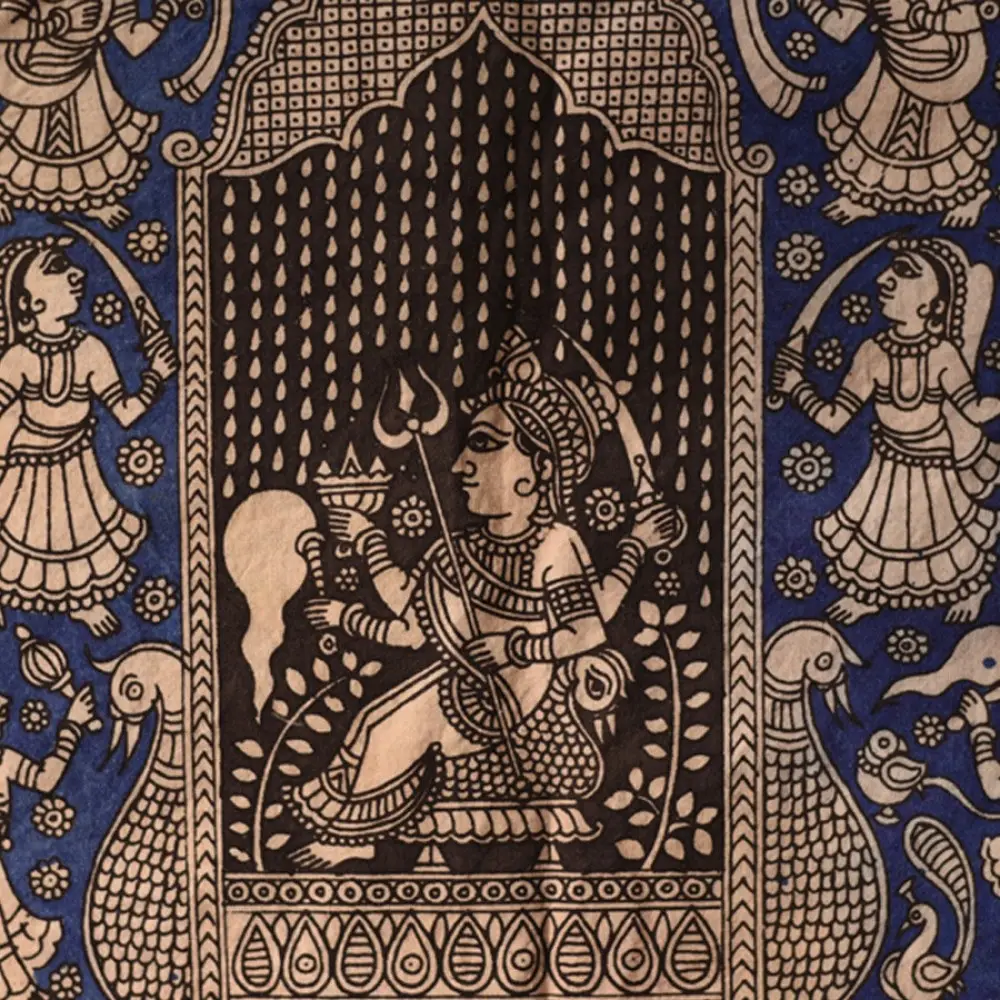 shop Mata ni Pachedi Painting - Goddess Durga