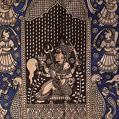 Mata ni Pachedi Painting - Goddess Durga