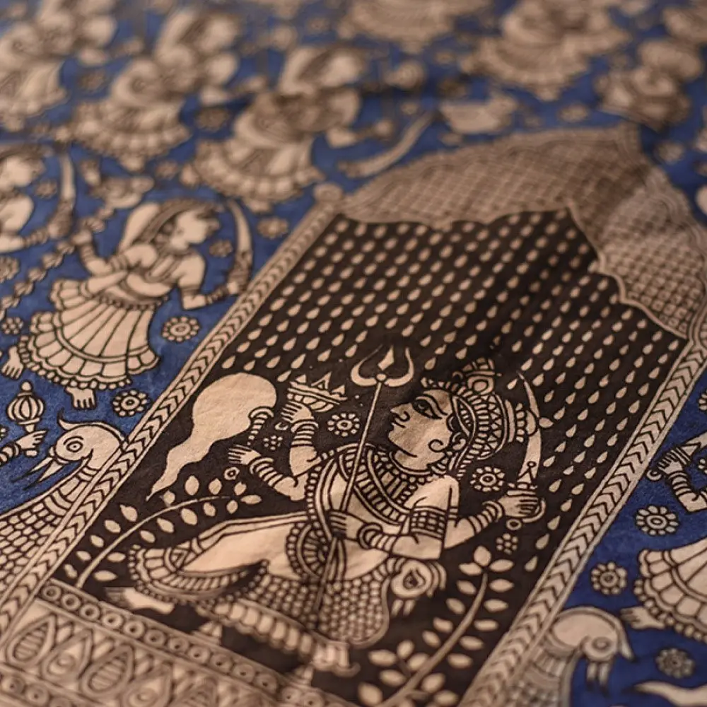 shop Mata ni Pachedi Painting - Goddess Durga
