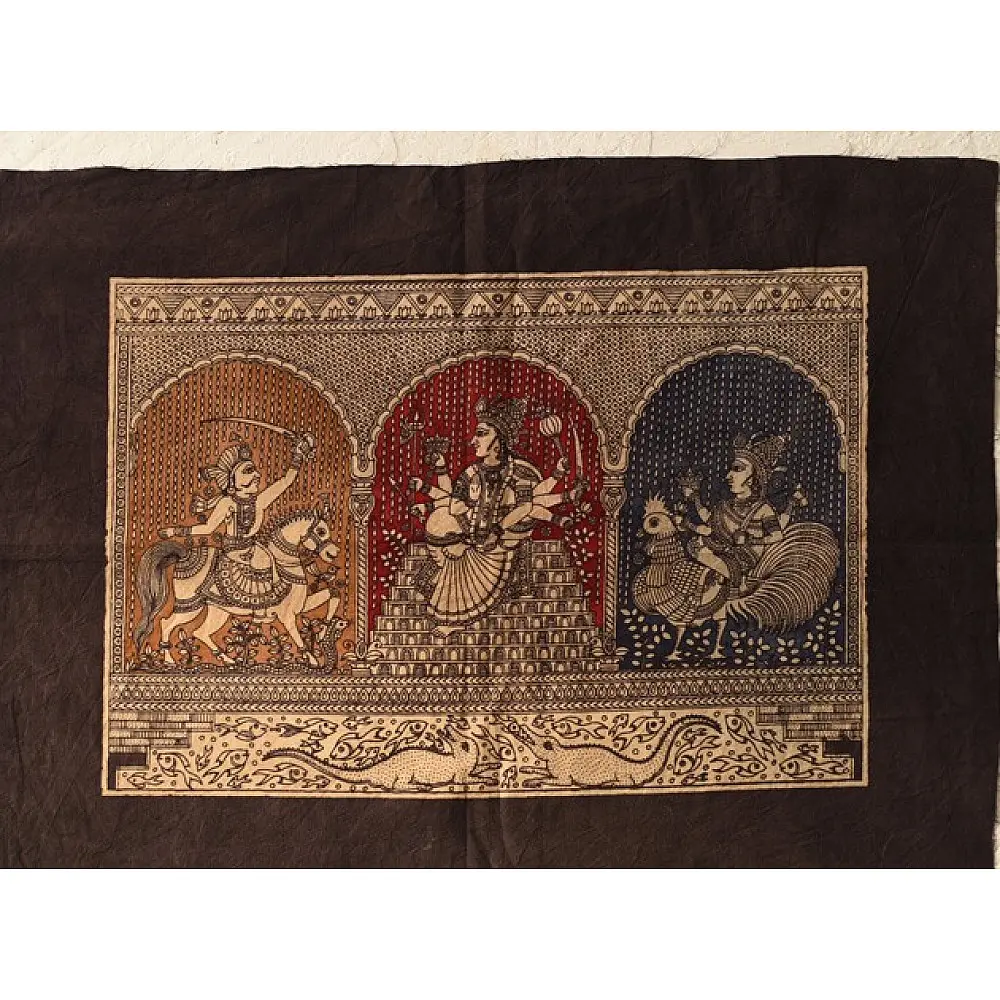 Buy Mata ni Pachedi Painting - Maa Durga