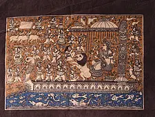 Mata ni Pachedi Painting - Goddess Ambika