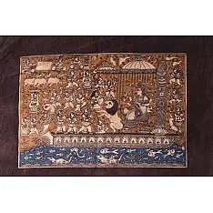 Mata ni Pachedi Painting - Goddess Ambika