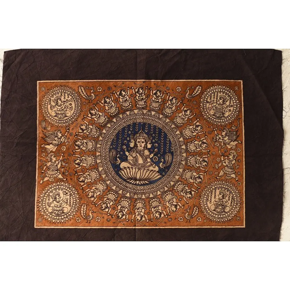 Buy Mata ni Pachedi Painting - Tridevi (Lakshmi, Parvati, Saraswati)