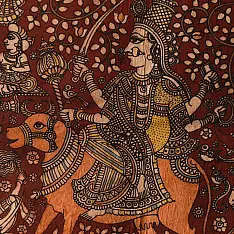 Mata ni Pachedi Painting - Mahagauri