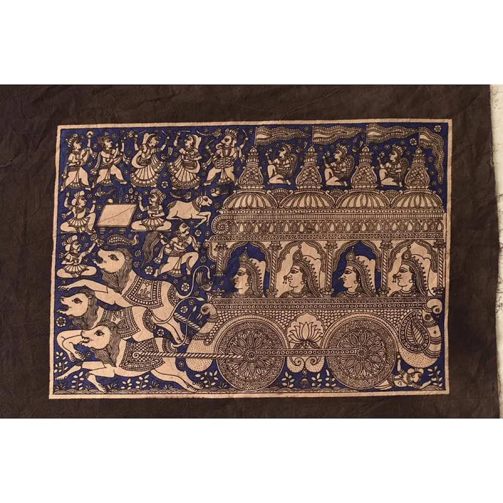Buy Mata ni Pachedi Painting - Amba and Ambalika