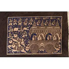 Mata ni Pachedi Painting - Amba & Ambalika