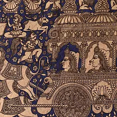 Mata ni Pachedi Painting - Amba & Ambalika
