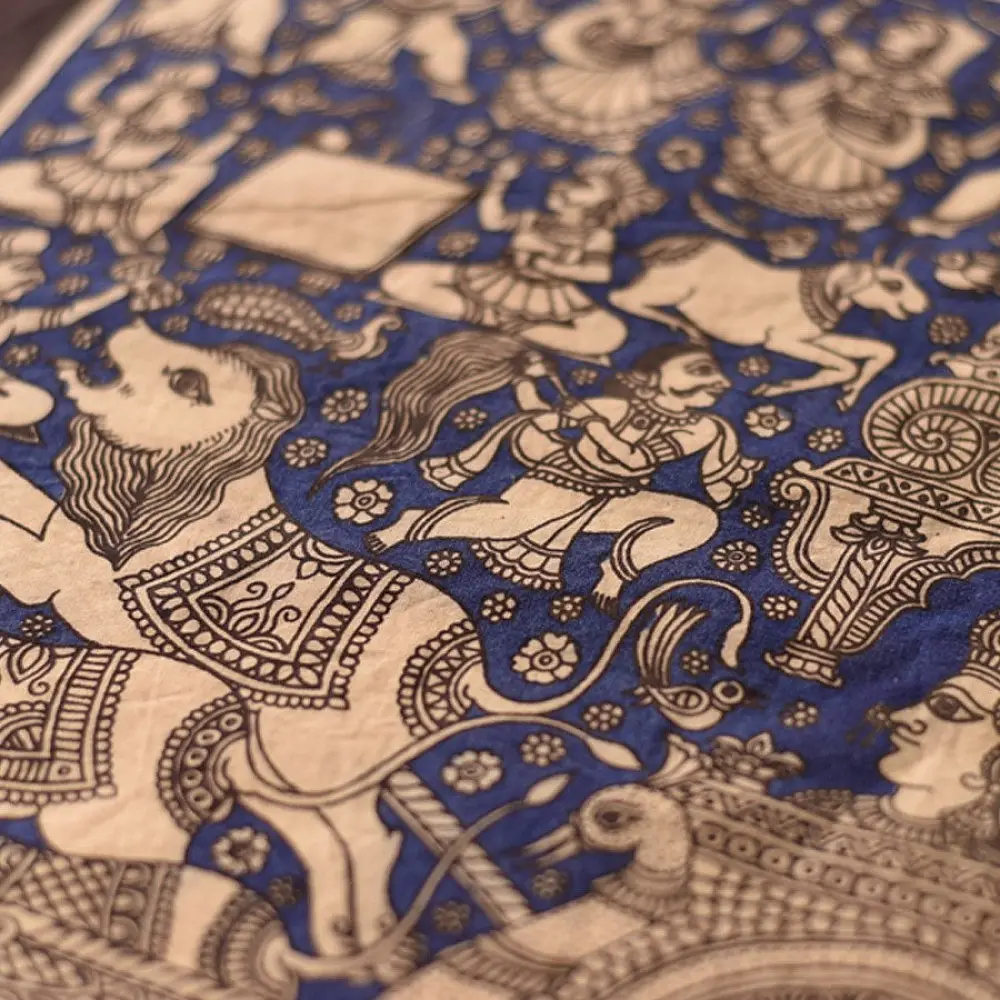 Buy Mata ni Pachedi Painting - Amba and Ambalika