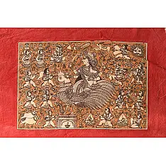 Mata ni Pachedi Painting - Bahuchar Maa