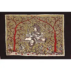 Sacred cloth of the Goddess - Hadaksha Maa ( 15" X 18" )