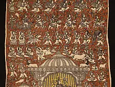 Sacred cloth of the Goddess - Momai Maa ( 26" X 20" )