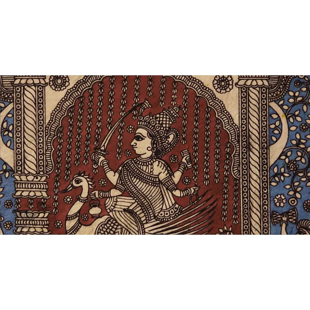 Sacred cloth of the Goddess - Bhrahmani Maa ( 15 X 18 )