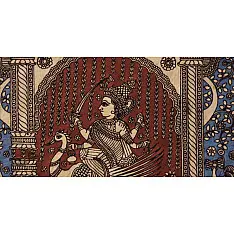 Sacred cloth of the Goddess - Bhrahmani Maa ( 15" X 18" )