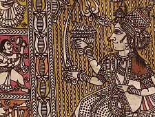 Sacred cloth of the Goddess - Jogni Maa ( 15" X 18" )