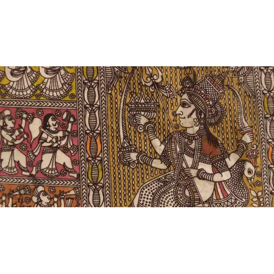 Sacred cloth of the Goddess - Jogni Maa ( 15 X 18 )