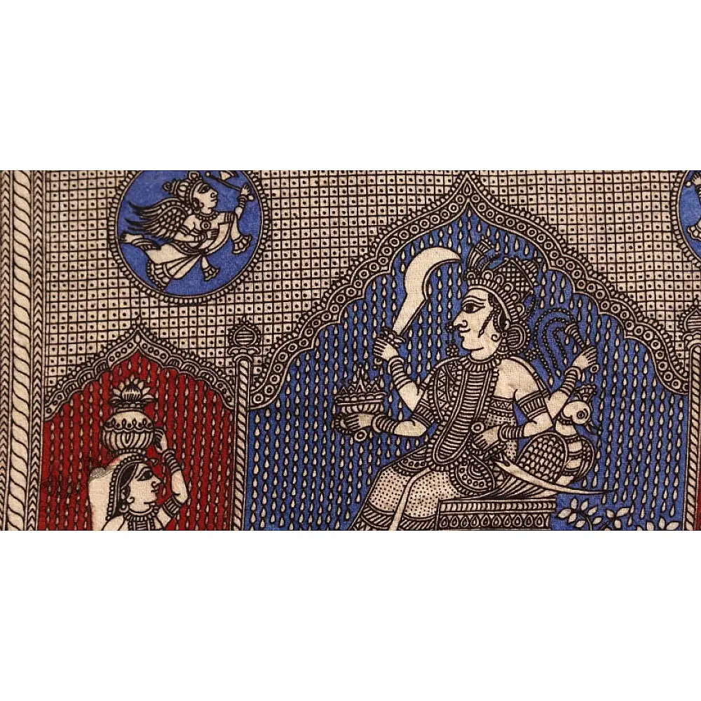 Sacred cloth of the Goddess - Kaal Ratri ( 15 X 18 )