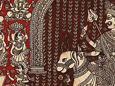 Sacred cloth of the Goddess - Meldi Maa ( 28" X 21" )