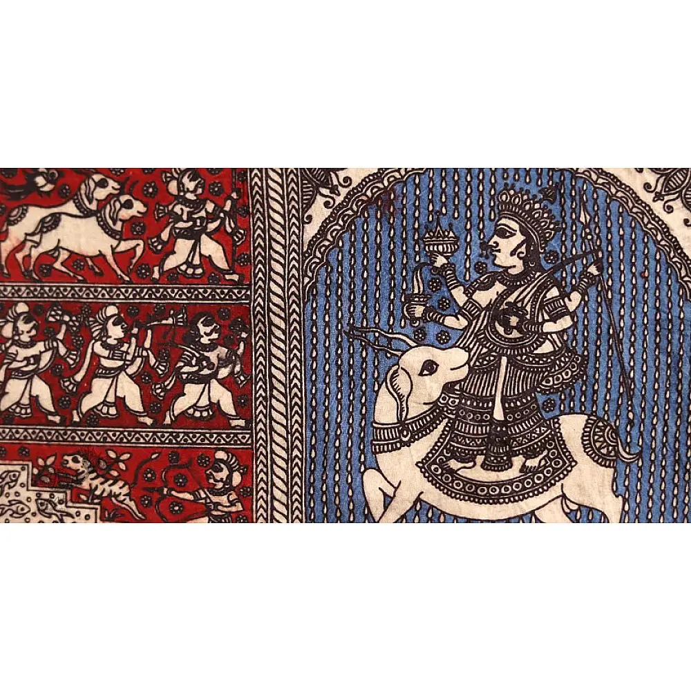 Sacred cloth of the Goddess - Meldi Maa -A ( 15 X 18 )