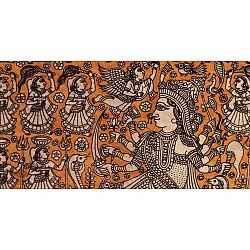 Sacred cloth of the Goddess - Nageshvari Maa ( 15" X 18" )