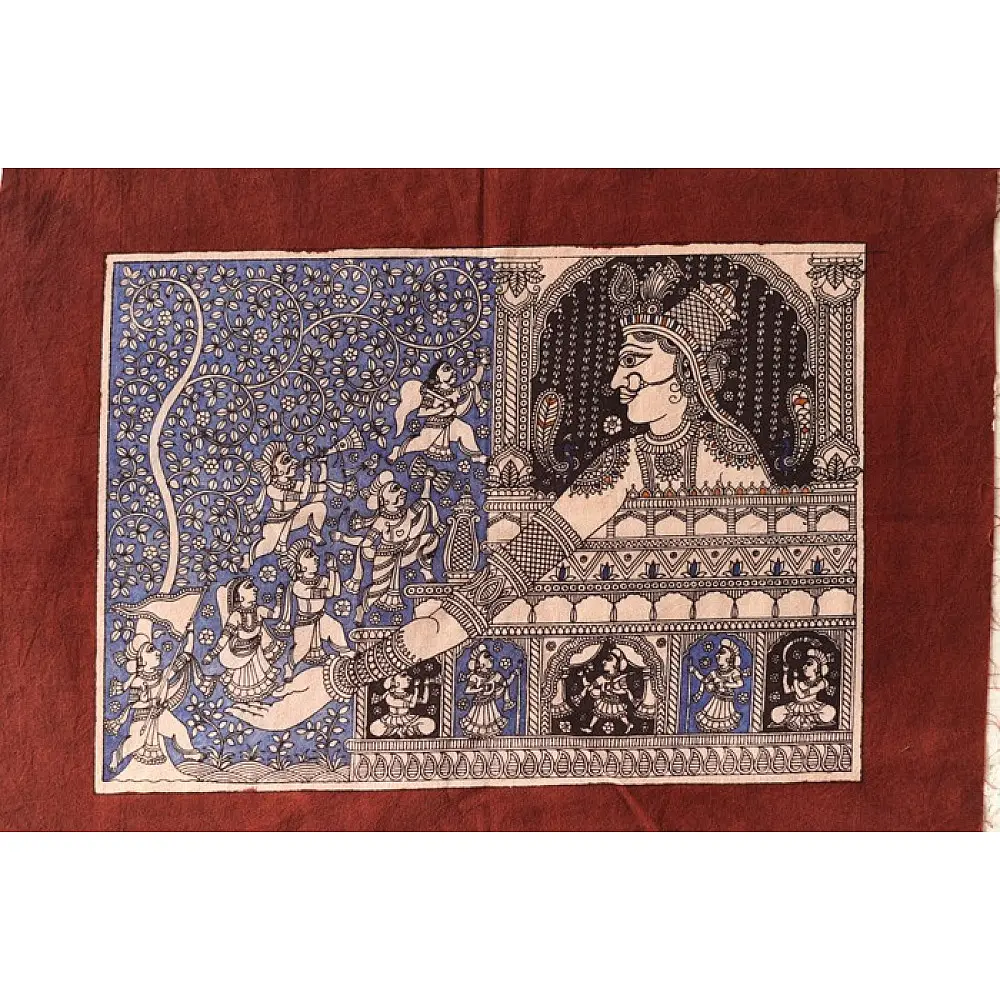 shop Mata ni Pachedi Painting - goddess dharti