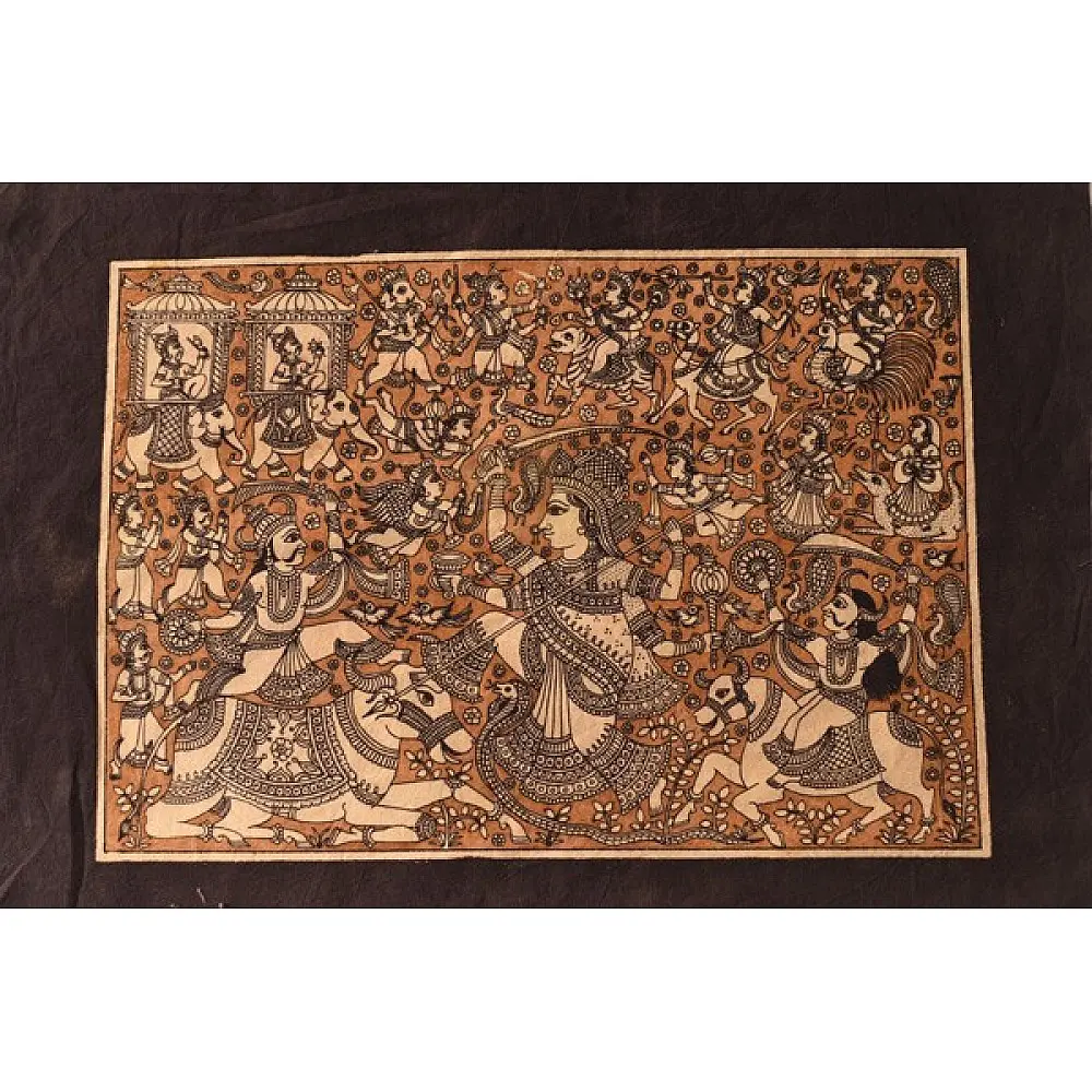 shop Mata ni Pachedi Painting - Maa Durga