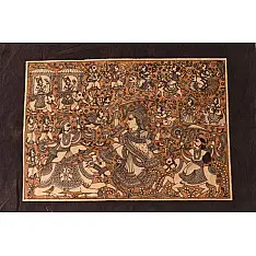 Mata ni Pachedi Painting - Maa Durga